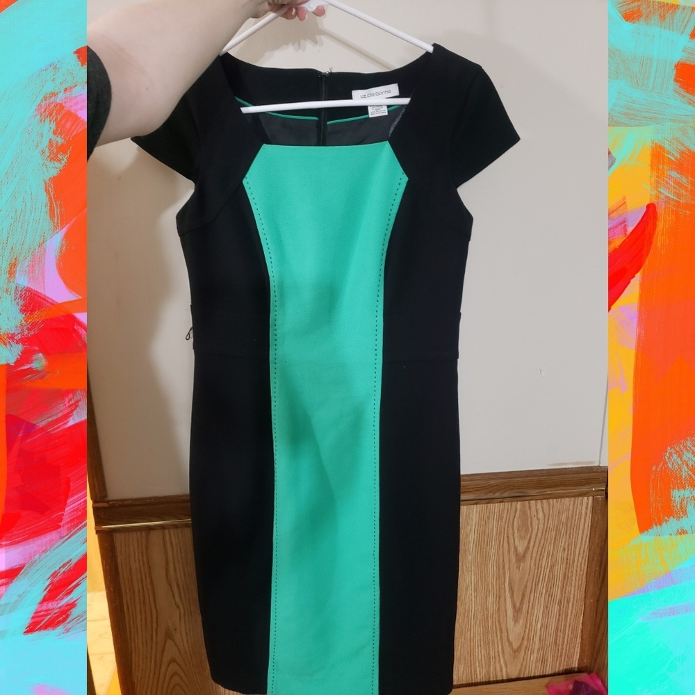 Liz Claiborn fitted dress